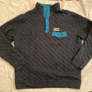 Men’s Patagonia gray blue XL quilted jacket